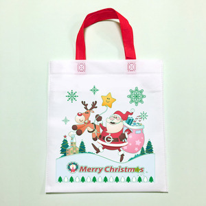크리스마스 산타 그리기 가방 (부직포)
